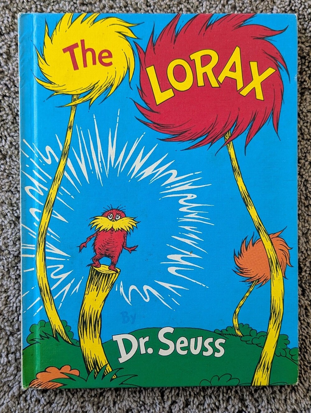 "The Lorax" by Dr. Seuss (Vintage Hardcover Edition with Inscription)